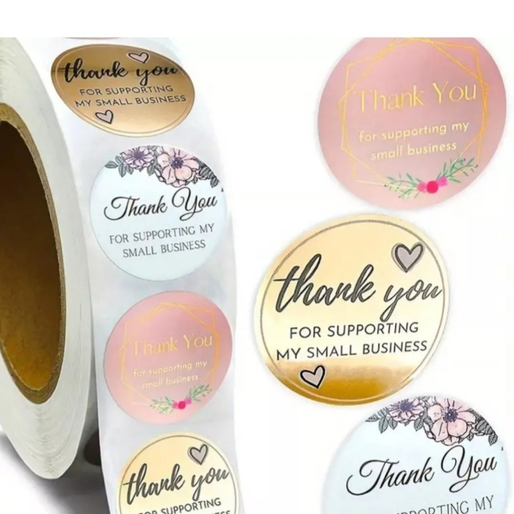 Thank You Sticker 1000